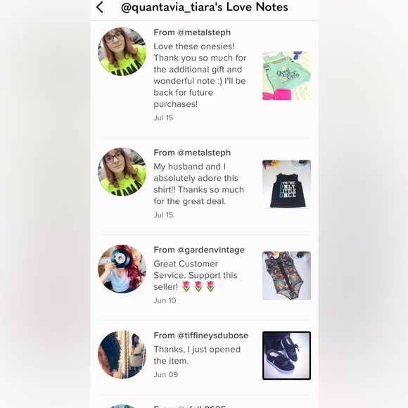 😍😍 Love Notes Received 😍😍 - Picture 11 of 13